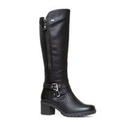 Relife Zoe Womens Black Buckle Boots (Click For Details)