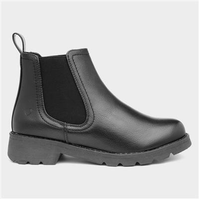 Croft Womens Black Chelsea Boot