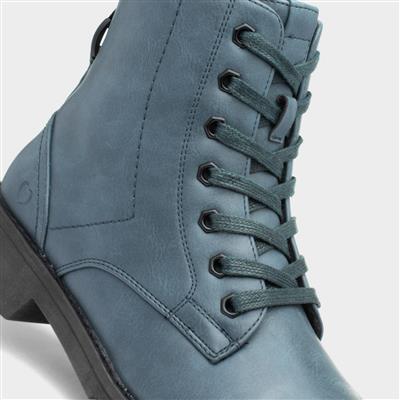 Jackie Womens Ocean Blue Boot