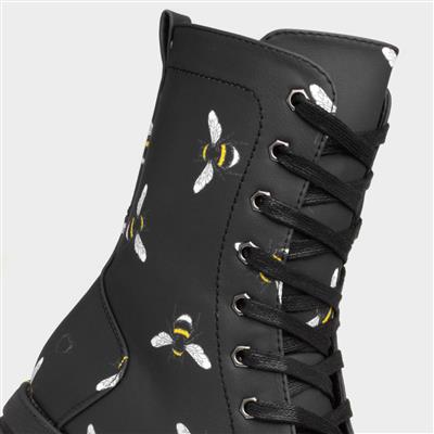 Martina Womens Black Bee Boot