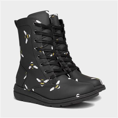 Martina Womens Black Bee Boot