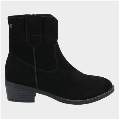 Iva Womens Black Ankle Boot