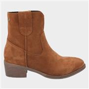 Hush Puppies Womens Iva Ankle Boots in Tan (Click For Details)