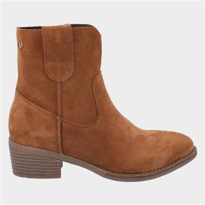 Womens Iva Ankle Boots in Tan
