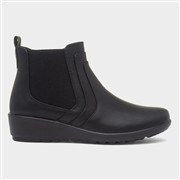 Cushion Walk Penelope Womens Black Ankle Boot (Click For Details)