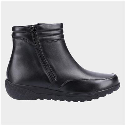Morocoo Womens Ankle Boot in Black