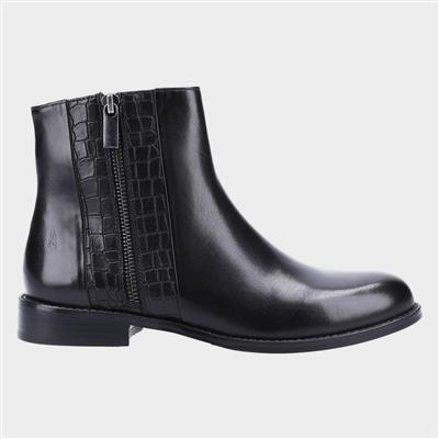 Frances Womens Ankle Boot in Black