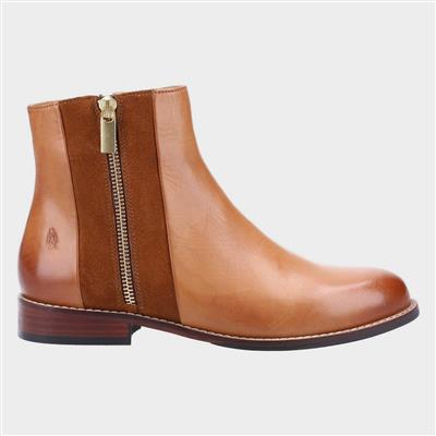 Frances Womens Ankle Boot in Tan