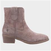 Hush Puppies Iva Womens Ankle Boots in Taupe (Click For Details)