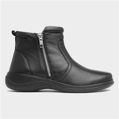 Jarvis Womens Black Leather Boot