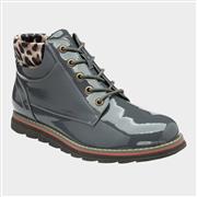 Lotus Naomi Womens Grey Patent Ankle Boot (Click For Details)