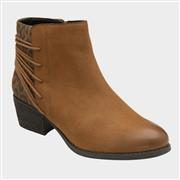 Lotus Etta Womens Tan Leather Ankle Boot (Click For Details)