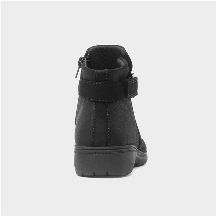 Carleigh Drift Womens Black Leather Boot