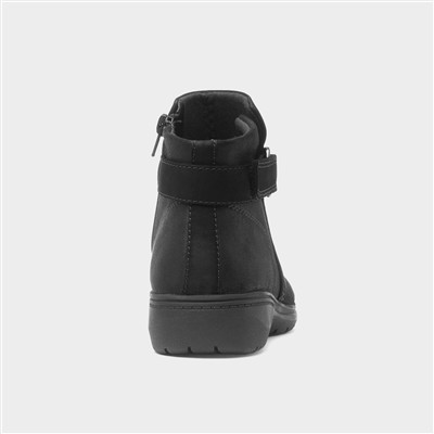 Carleigh Drift Womens Black Leather Boot