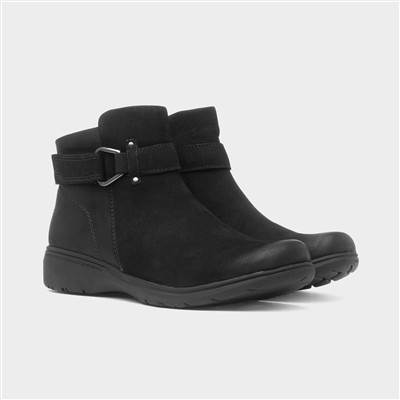 Carleigh Drift Womens Black Leather Boot