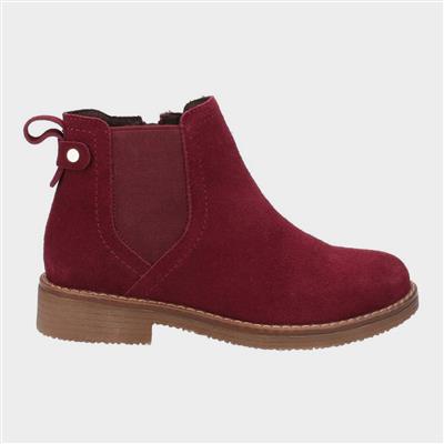 Maddy Womens Red Waterproof Boots