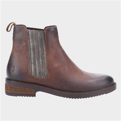 Stella Womens Brown Ankle Boot