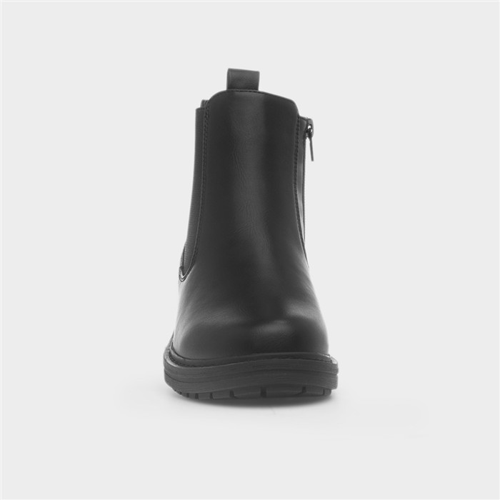 Ontario Womens Black Chelsea Boot