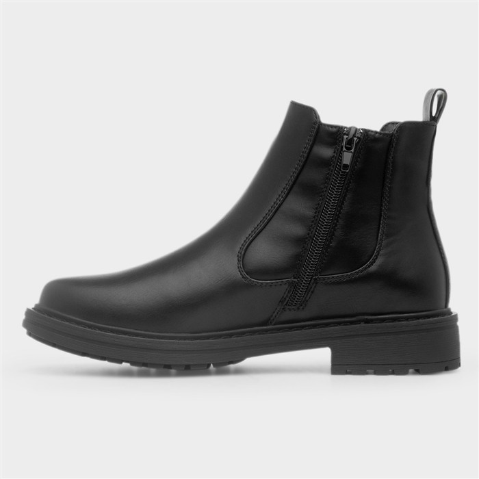 Ontario Womens Black Chelsea Boot