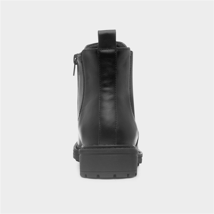 Ontario Womens Black Chelsea Boot