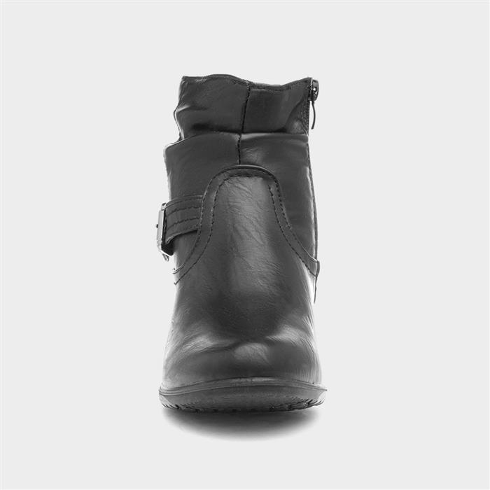 Annabelle Womens Black Ankle Boot