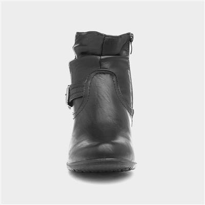 Annabelle Womens Black Ankle Boot