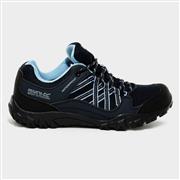 Regatta Lady Edgepoint Womens Navy Hiking Shoe (Click For Details)
