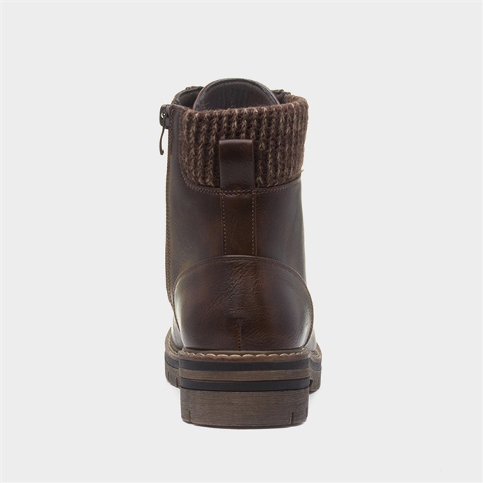 Iceland Womens Brown Ankle Boots