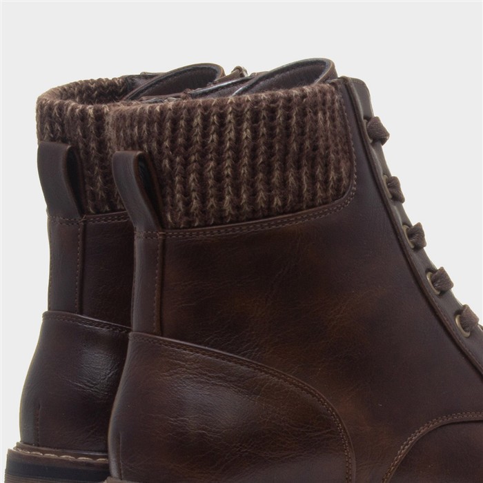 Iceland Womens Brown Ankle Boots