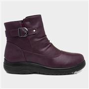 Softlites Womens Purple Ankle Boot (Click For Details)