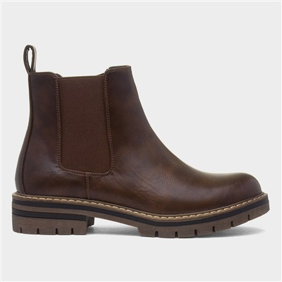 Finland Womens Brown Chelsea Boot