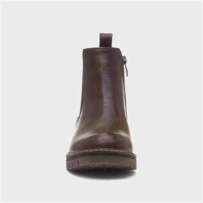 Finland Womens Brown Chelsea Boot