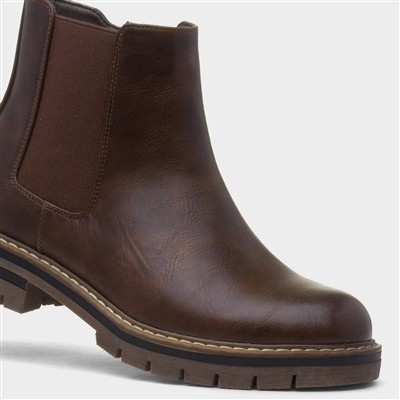 Finland Womens Brown Chelsea Boot