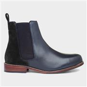 Hush Puppies Cora Womens Navy Chelsea Boot (Click For Details)