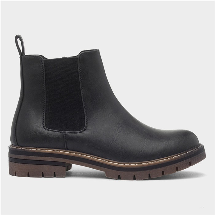 Finland Womens Navy Chelsea Boot