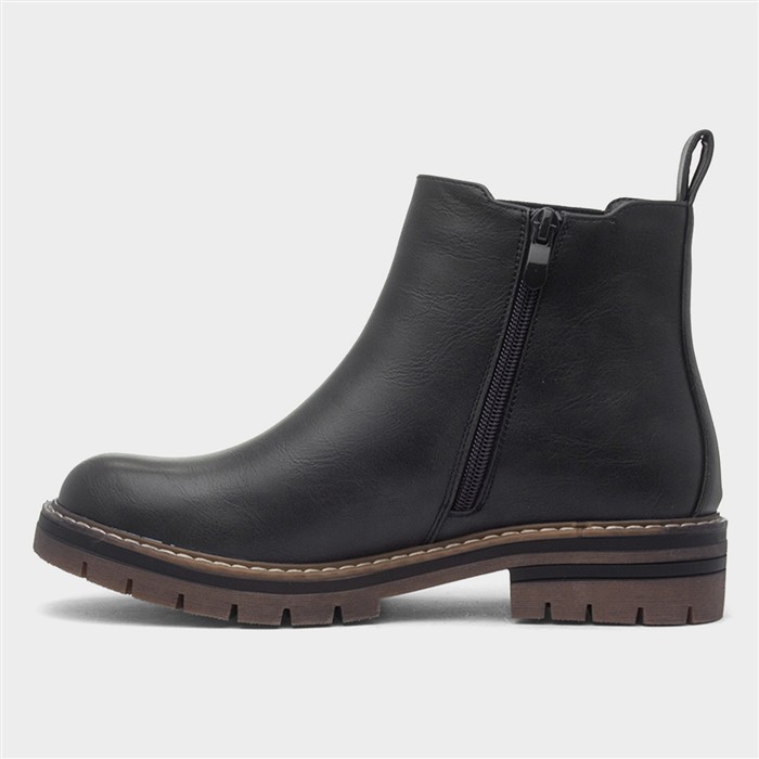 Finland Womens Navy Chelsea Boot
