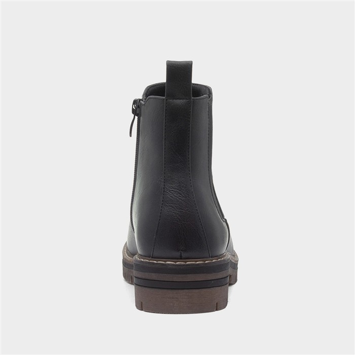Finland Womens Navy Chelsea Boot