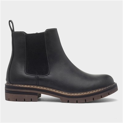 Finland Womens Navy Chelsea Boot