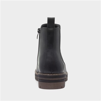 Finland Womens Navy Chelsea Boot