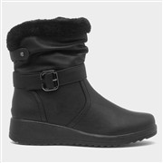 Softlites Jasmin Womens Black Wedge Boot (Click For Details)