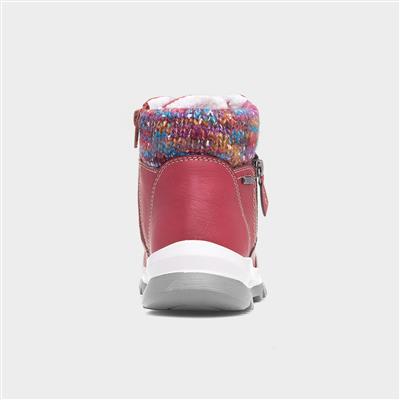 Buttermere Womens Red Ankle Boot