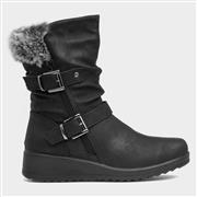 Softlites Joey Womens Black Zip Up Boot (Click For Details)