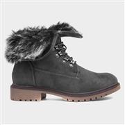 Lilley & Skinner Valerie Womens Grey Ankle Boot (Click For Details)