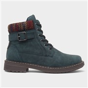 Lilley & Skinner Minnesota Womens Blue Ankle Boot (Click For Details)