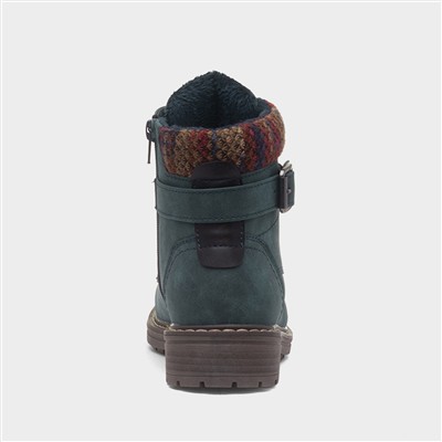 Minnesota Womens Blue Ankle Boot
