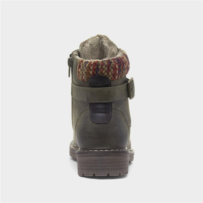 Minnesota Womens Khaki Ankle Boot