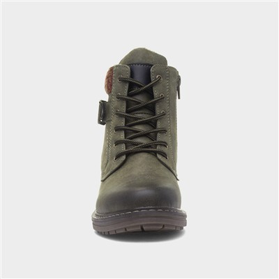 Minnesota Womens Khaki Ankle Boot