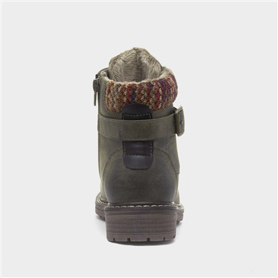 Minnesota Womens Khaki Ankle Boot