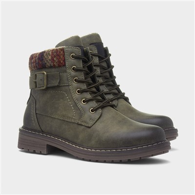 Minnesota Womens Khaki Ankle Boot