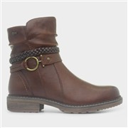 Relife Palencia Womens Brown Ankle Boot (Click For Details)